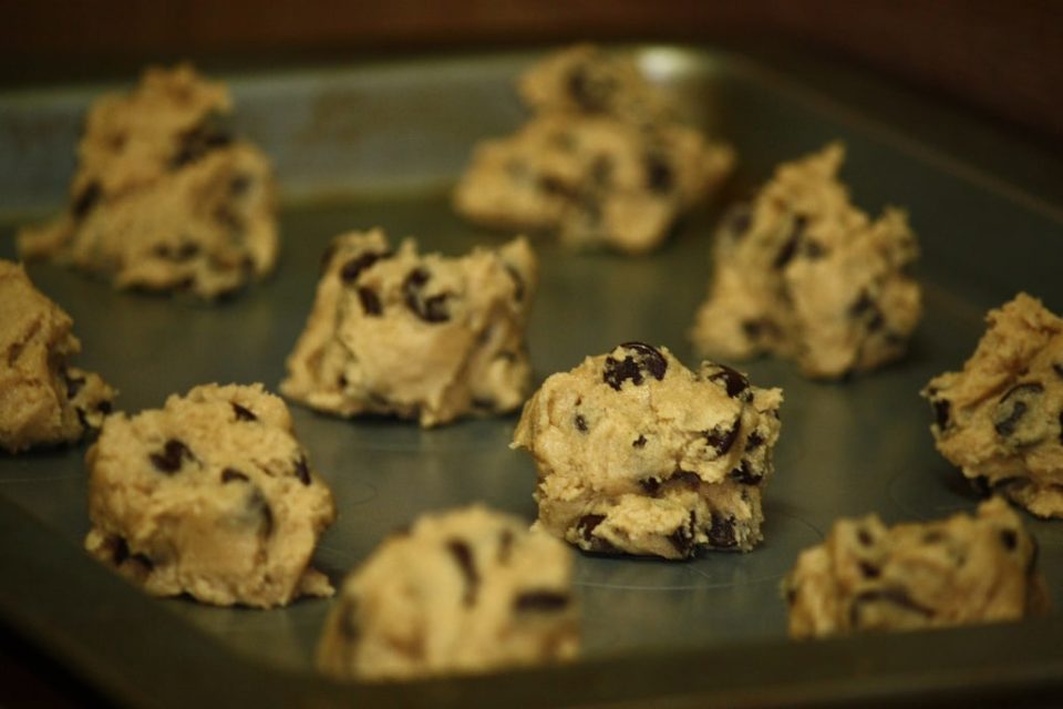 raw cookie dough