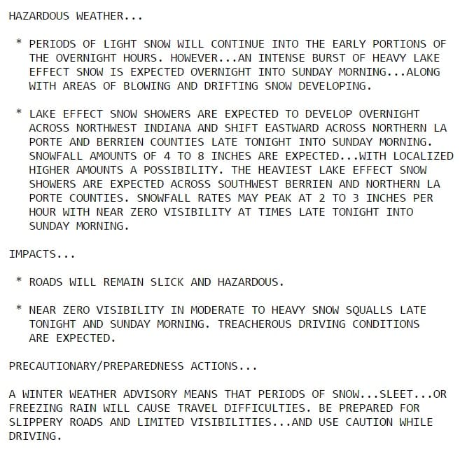 Dec. 17, 2016 (The National Weather Service)