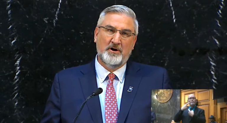 Governor Holcomb delivers 2022 State Of The State address - 95.3 MNC
