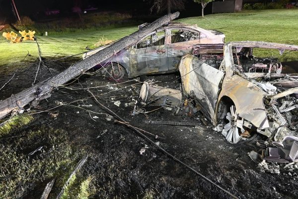 Two people hurt in fiery car crash in Cass County - 95.3 MNC