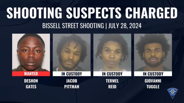 Three of four suspects charged in 2024 deadly shooting now arrested ...