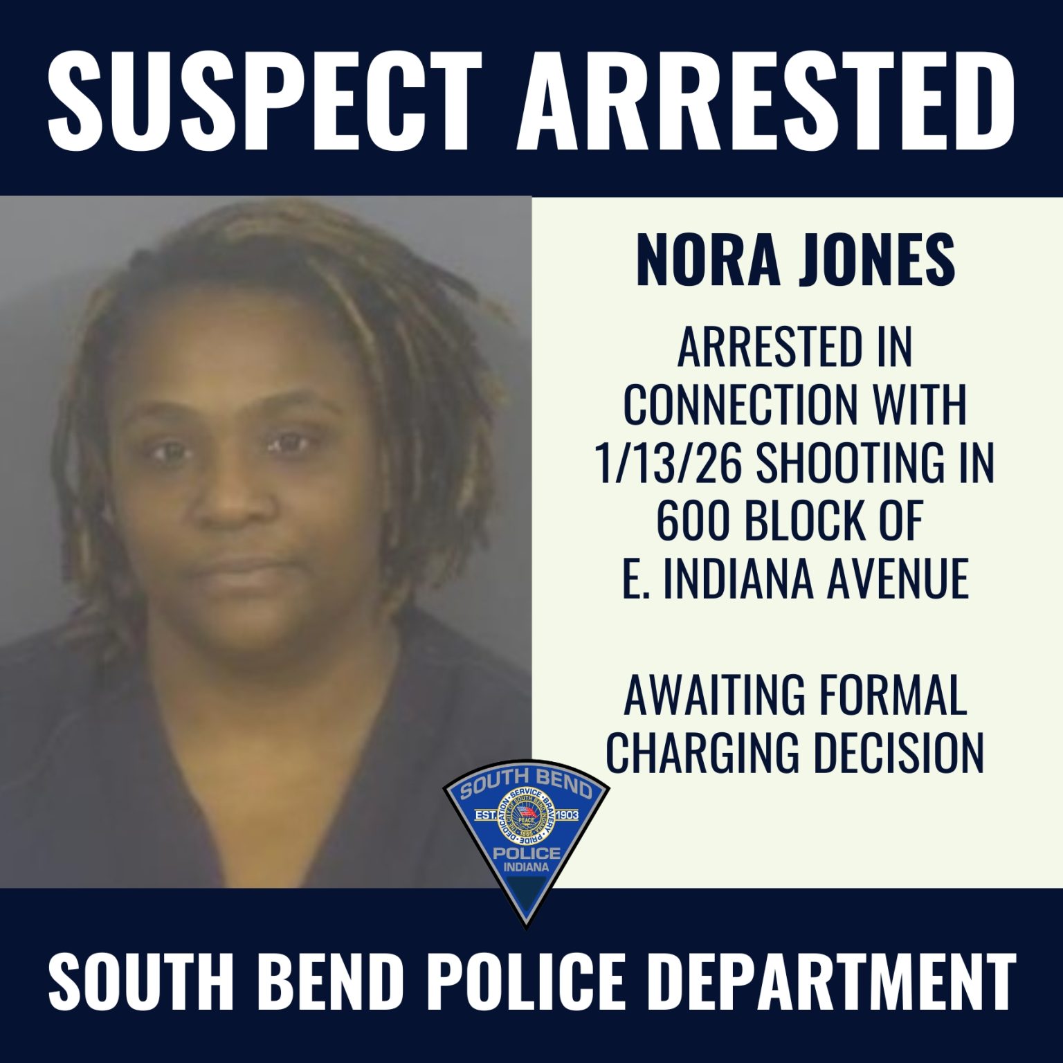 Suspect arrested following early Tuesday morning shooting in South Bend ...